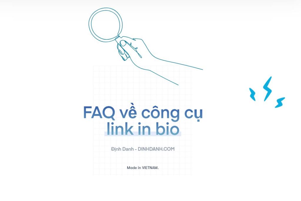 FAQ về công cụ tạo link in bio