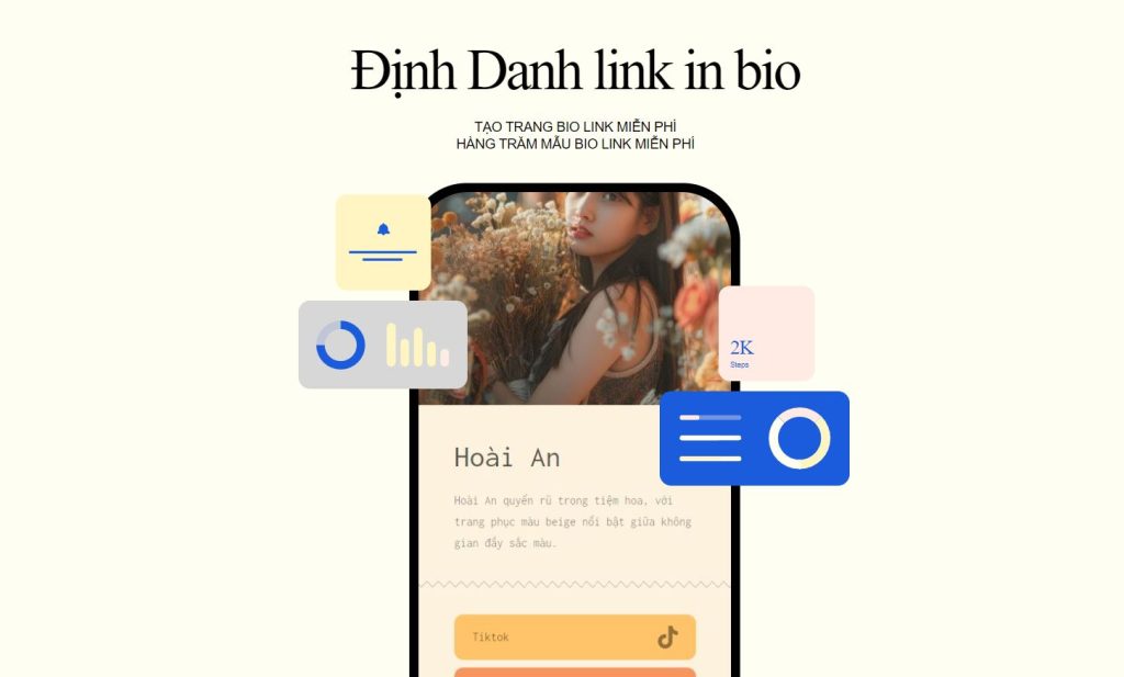 Định Danh link bio