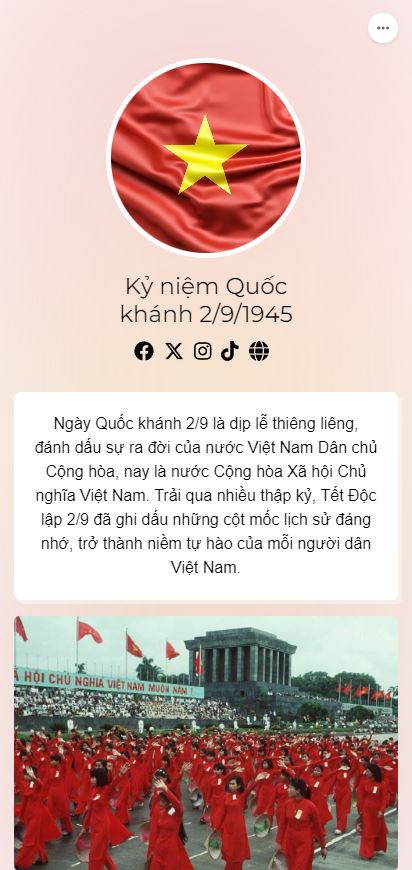 Kỷ niệm Quốc khánh 2/9/1945